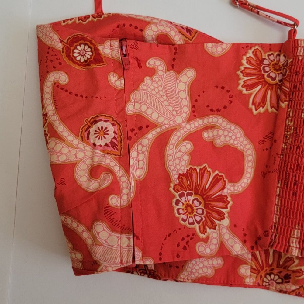 A.L.C. 2 pc set - Francis Cotton Drawstring Skirt and Arit Top in Calla Multi - Picture 14 of 16